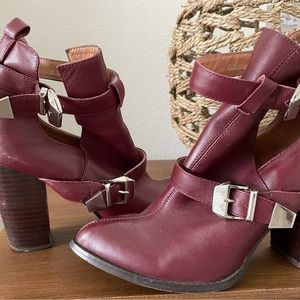 Chinese laundry burgundy boots!